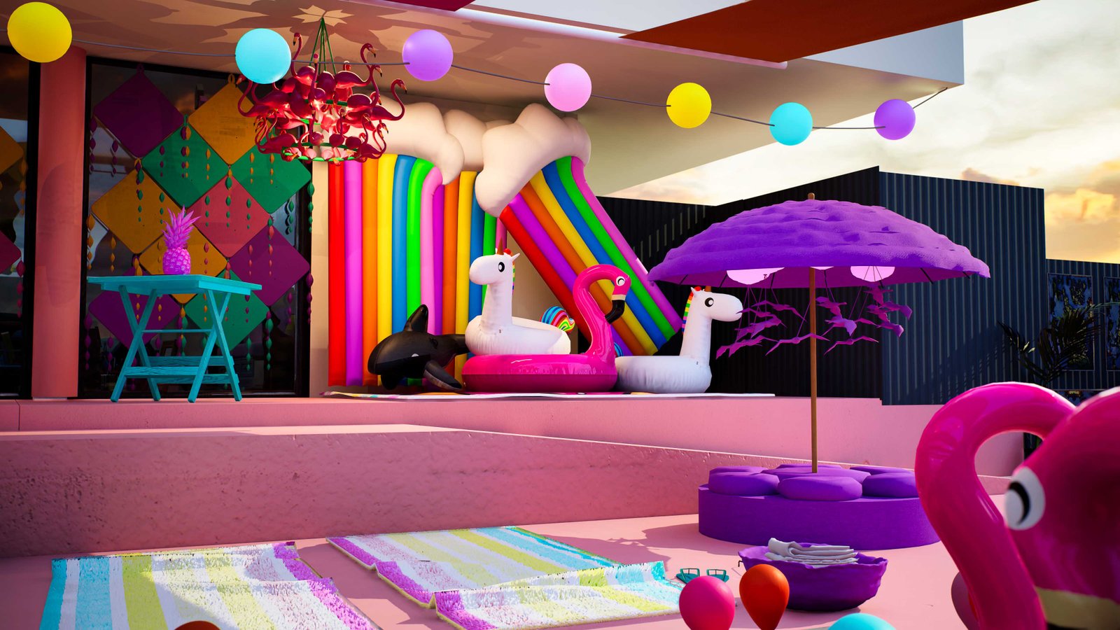 Bomba Estéreo &mdash; Stage Render 03